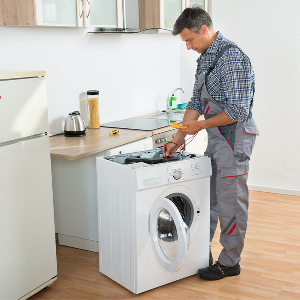 can you walk me through the steps of troubleshooting my washer issue in Revere